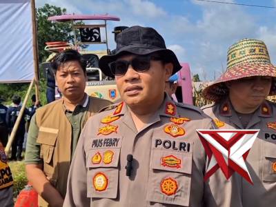 Panen Jagung Kuartal I Tahun 2026 Polres Banjarbaru Bersama Kelompok Tani Makmur Subur.