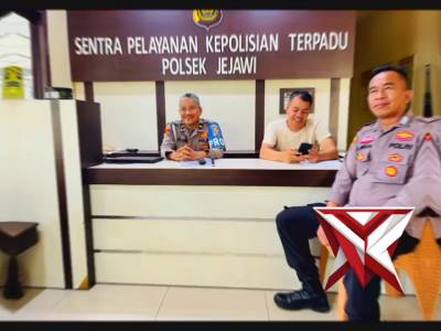SPK POLSEK JEJAWI
Siap Melayani Anda 1x24 jam, Anggota Penjagaan Polsek melaksanakan tugas pokok