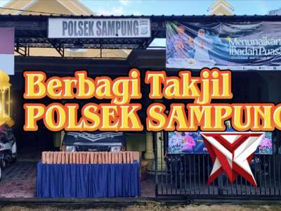 BERBAGI TAKJIL RAMADAN 1447H POLSEK SAMPUNG