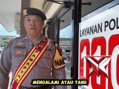 Menerima pengaduan via 110 Pamapta Polres Boyolali bertindak cepat mengamankan Pelaku pencuri emas