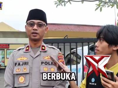 Kapolres Sukabumi Kota kembali bagikan takjil