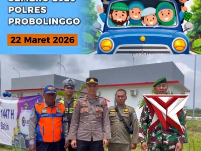 Polres Probolinggo terus siaga memastikan perjalanan masyarakat tetap aman dan lancar.