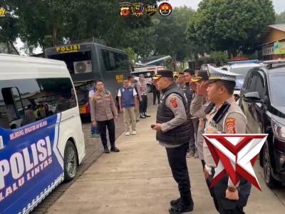 Pengecekan Res Area 101 B Tol Cipali Oleh Kapolda Jabar