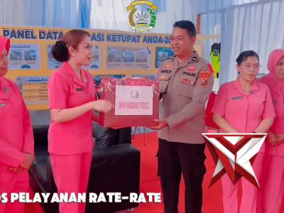 POLRES KOLTIM : BHAYANGKARI PEDULI KEPADA PERSONEL YANG MELAKSANAKAN PENGAMANAN