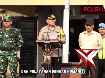 Cegah Kerawanan Takbir Keliling, Kapolres Pekalongan Tekankan Pelayanan Humanis di Malam Idul Fitri