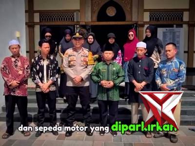 Persiapan Sholat Idul Fitri Kayong Utara