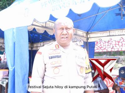 Kapolres Jayapura Mengikut pembukaan Festival sejuta hiloi di kampung putali