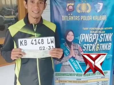 Testimoni masyarakat tentang pelayanan penerbitan STNK dan TNKB di Samsat Ngabang.