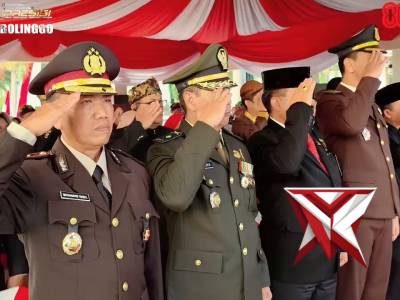 Upacara Penurunan Bendera HUT ke-80 Kemerdekaan Republik Indonesia