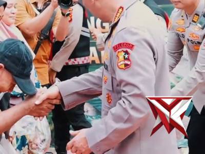 Kapolri meninjau kegiatan MBG