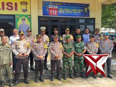 *Kapolresta Bengkulu Dampingi Kapolda Bengkulu Cek Kesiapan Pos Pengamanan Operasi Ketupat Pantai Za