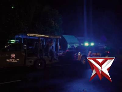 Sinergitas Polres Jembrana dan Sat Pol PP Sisir Tempat Hiburan Malam