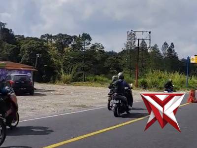 Live Report Pantauan Arus lalulintas Terkini Di Pos Pengamanan Simpang Silalahi Lae Pondom - PoliceTube