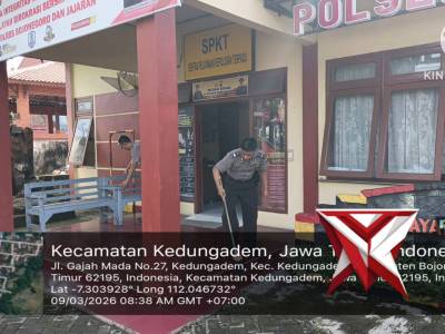 GERAKAN INDONESIA ASRI POLSEK KEDUNGADEM - PoliceTube