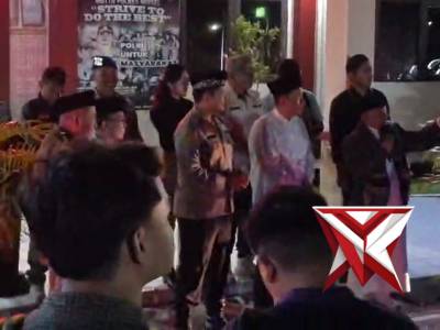 Polres Minsel amankan malam takbiran di Amurang