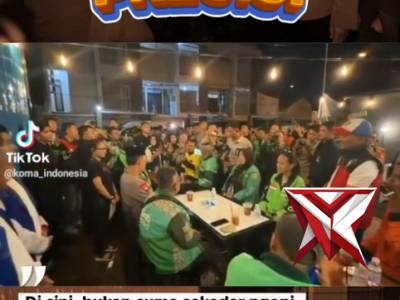 Kapolri Listyo sigit prabowo menyambangi kedai ado presisi disamping kantor direktorat lalu lintas P