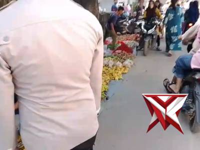 Bhabinkamtibmas Brigpol Rizky sambang kpd masyarakat