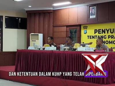 Menyongsong Era Penegakan Hukum Modern, Polresta Barelang Bahas Implementasi KUHP Nomor 1 Tahun 2023