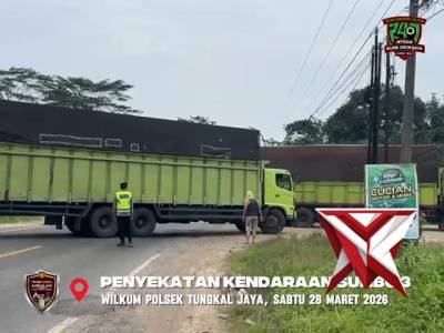 Penyekatan kendaraan sumbu 3 .10 - PoliceTube