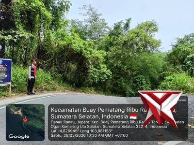 PAM PENEBALAN POLSEK BANDING AGUNG