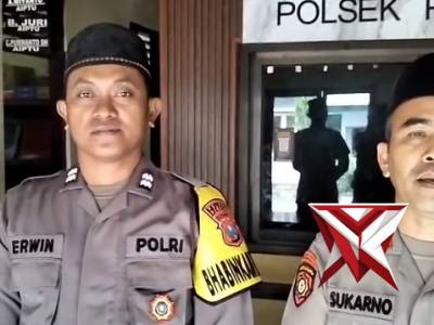 Polsek Parang berbagi takjil gratis kepada masyarakat dan pengguna jalan sebagai bentuk kepedulian