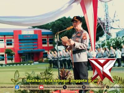 Kapolda Sumsel Irjen Pol. Dr. Sandi Nugroho, S.I.K.,S.H.,M.Hum Pimpin Upacara Hari Kesadaran Nasiona