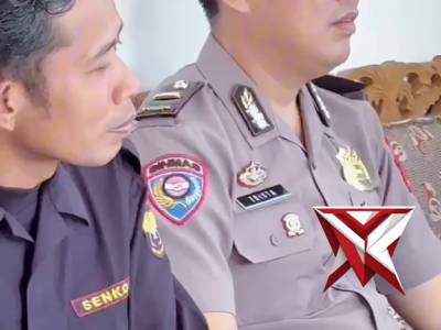 SAT  BINMAS POLRES MUSI RAWAS MELAKUKAN SAMBANG HIMBAUAN KAMTIBMAS