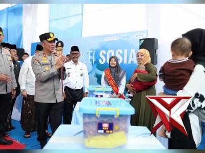 KAPOLDA SUMSEL RESMIKAN GEDUNG SPKT DAN LUNCURKAN PROGRAM BHAKTI SOSIAL
