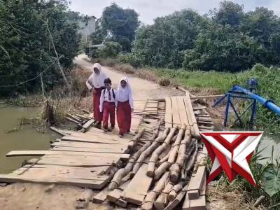 Polsek Bayung Lencir Revitalisasi Jembatan ?