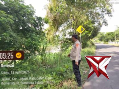 Anggota Polsek Jejawi giat Mitigasi Karhutla di wilkum Polsek Jejawi