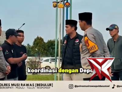 Kapolres Musi rawas mengecek tangki bbm di spbu Pedang, muara beliti Musi rawas