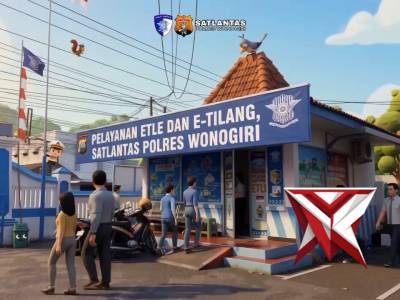 Sistem ETle Satlantas polres wonogiri