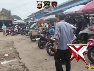 Patroli Jalan Kaki polres Muba ..??