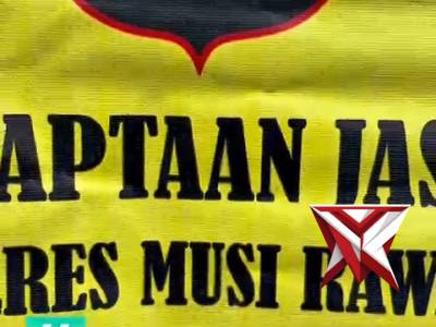 Polres mura giat tes kesamaptaan jasmani