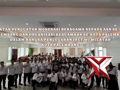 Perkuat Moderasi Beragama, Densus 88 Libatkan ASN dan Ormas Keagamaan di Palembang - PoliceTube