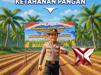 Polisi hadir untuk masyarakat FS