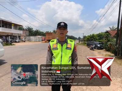 Pantauan Arus Mudik Jalan Lintas Timur Palembang Jambi - PoliceTube