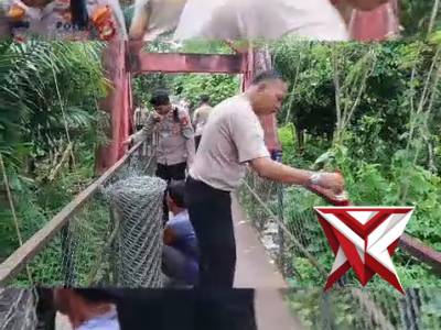 *Title*

REVITALISASI JEMBATAN GANTUNG DESA PEDANG: WUJUD NYATA PROGRAM "BELIDA" POLRES MUSI RAWAS