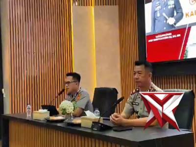 Giat Kapolres muba memberikan arahan kepada seluruh babinkamtibmas polres muba