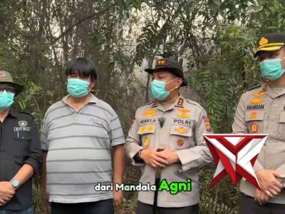 Kapolda Riau Pantauan Karhutla