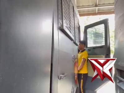 BAGLOGISTIK - MELAKSANAKAN PENGECEKAN TERHADAP AWC POLRES OKU SELATAN.