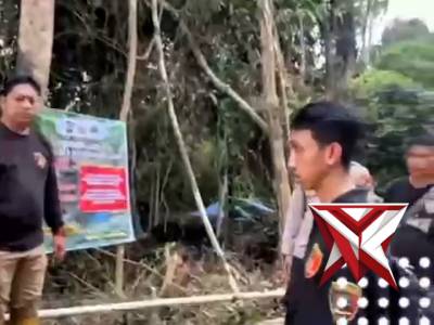 Himbauan personil polres Muba untuk Stop Ilegal Drilling - PoliceTube