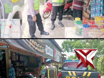 Patroli BLP Polsek Sempor Polres Kebumen