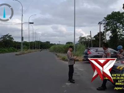 Samapta & Reskrim Polsek Jejawi, Giat Patroli Hunting disepanjang ruas jalan Exit Tol Karang Agung - PoliceTube