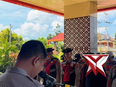Apel pengecekan personil polres Muba .. - PoliceTube