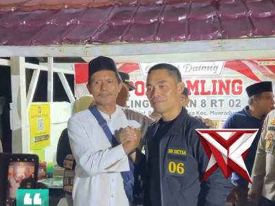 GIAT SAMBANG POS KAMLING POLRES OKU SELATAN DI KEL. KECIPUNG