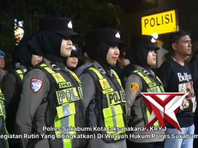 Kapolres Sukabumi Kota Atensikan,Seluruh Personel Untuk Tindak Tegas Terhadap Penyakit Masyarakat