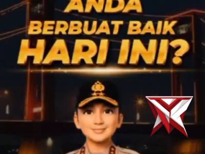 (07) anggota Polsek BTS ulu polres Musi Rawas memberikan himbawan pemmudik agar selalu berhati2