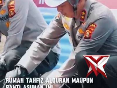 Kapolda Sumsel Irjen Pol. Dr. Sandi Nugroho, S.I.K., S.H., M.Hum. meresmikan Panti Asuhan Cahaya Anu - PoliceTube