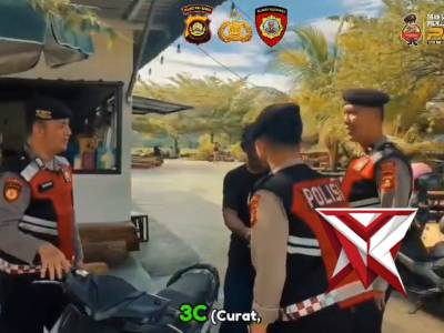 Kegiatan patroli sat samapta antisivasi gangguan kamtibmas 3c di wilayah hukum  polres musi rawas